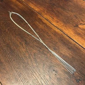 Women’s Gold Tie Necklace